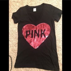 Victoria’s Secret pink shirts